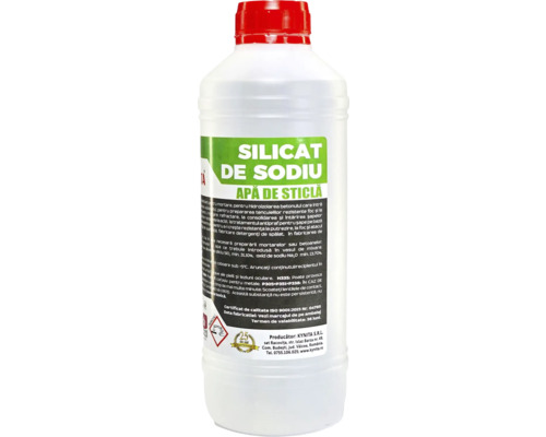 Silicat de sodiu apă de sticlă 1,5 kg Silicat de sodiu apă de sticlă 1,5 kg