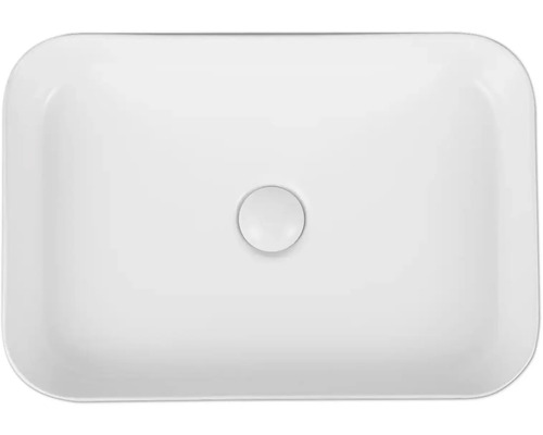 Lavoar ceramic de blat, dreptunghiular cu colțuri rotunjite