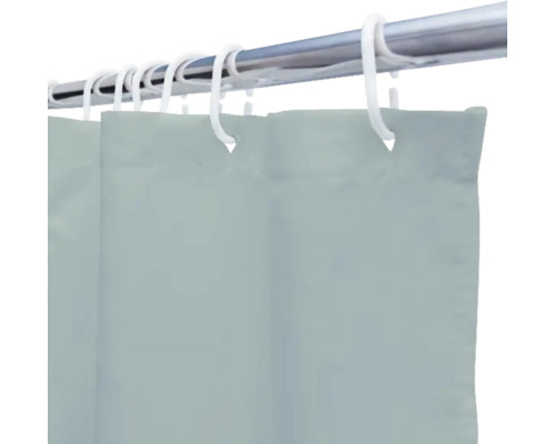 Perdea de duș cu inele pentru perdea de duș pe o bară de duș