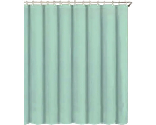 Perdea de duș uni cu inele de agățat pe o bară