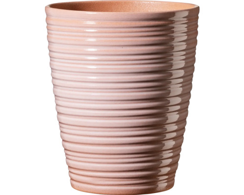 Happy Nature Keramik Blumenampel Venus – Weiß, 17,5 Cm Hoch, Für Hydropflanzen Oder Erde