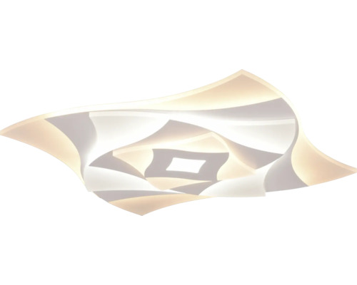 Plafonieră cu LED integrat Akita 56W 6550 lumeni 3000-6500K, cu telecomandă, alb mat