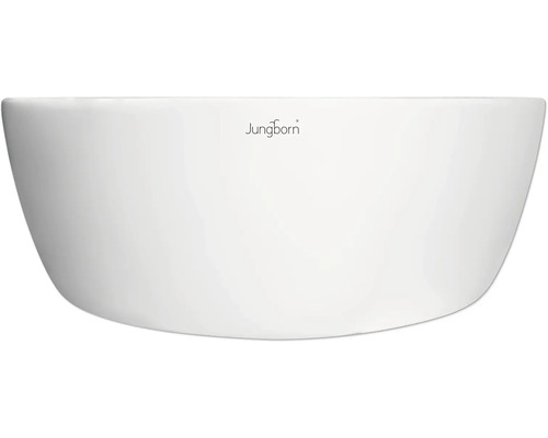 Logo Jungborn pe lavoar alb