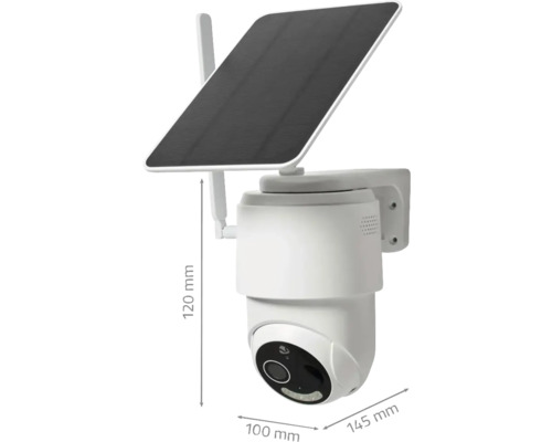 Cameră de supraveghere Nedis SmartLife Full HD 1080p, dual | HORNBACH