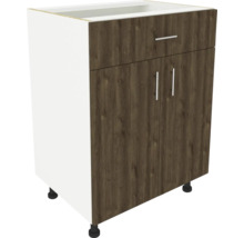 Dulap inferior de lavabo cu sertar și două uși