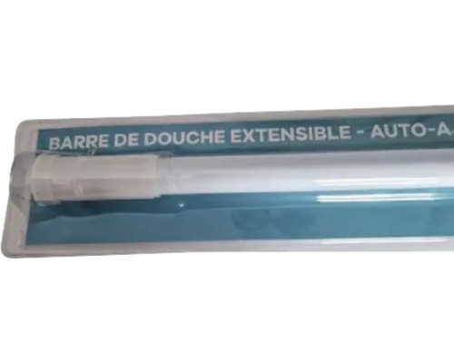 Bară de duș extensibilă în ambalaj