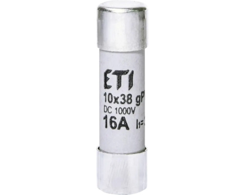 Siguranță fuzibilă ETI CH10X38 16A 1000V DC