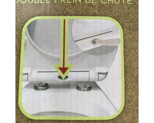 Mecanism pentru coborârea capacului de toaletă