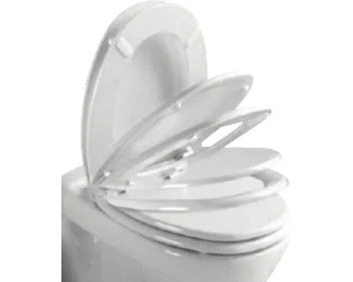 Capac WC cu închidere lentă