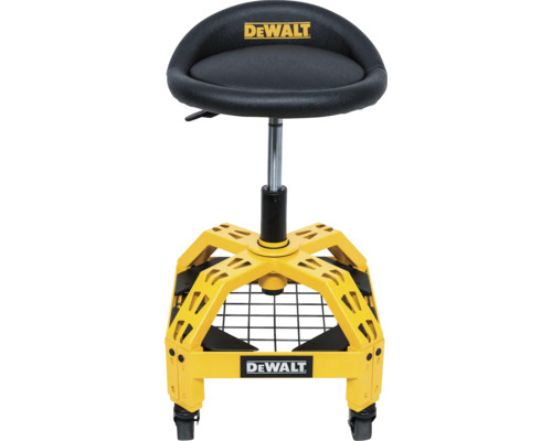 Scaun de atelier cu role și logo DeWalt