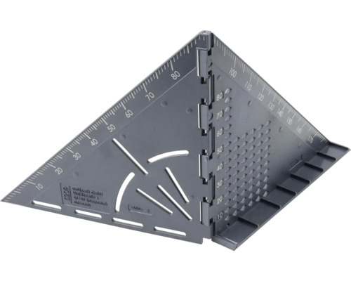 Echer multifuncțional Wolfcraft Vario 3D pliabil, din plastic Echer Wolfcraft din plastic