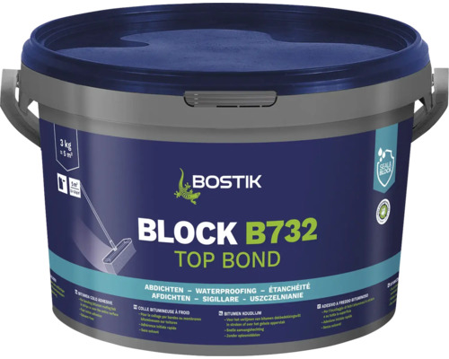 Adeziv bituminos Bostik Block B732 3 kg