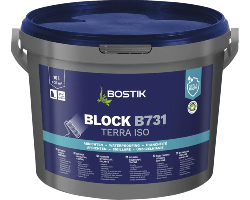 Hidroizolație fundație Bostik Block B731 10 litri