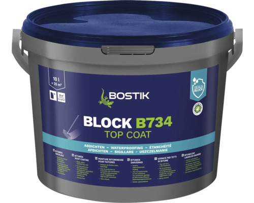 Hidroizolație acoperiș Bostik Block B734 10 litri