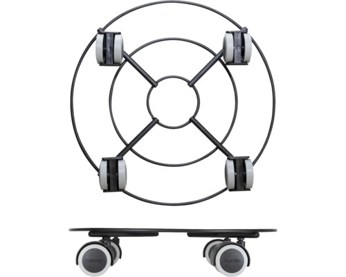 Suport pentru plante cu role