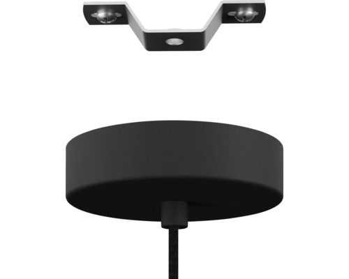 Prindere de tavan și baldachin pentru o lampă suspendată