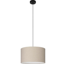 Lampa suspendată cu abajur din material textil