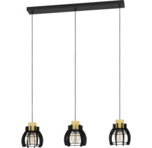 Lămpi suspendate cu trei lumini în design grilaj