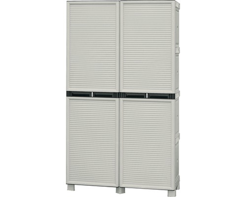 Dulap utilitar plastic 2 uși ArtPlast Concert 1000x390x1720 mm, cu 3 polițe Dulap utilitar plastic 2 uși ArtPlast Concert 1000x390x1720 mm, cu 3 polițe