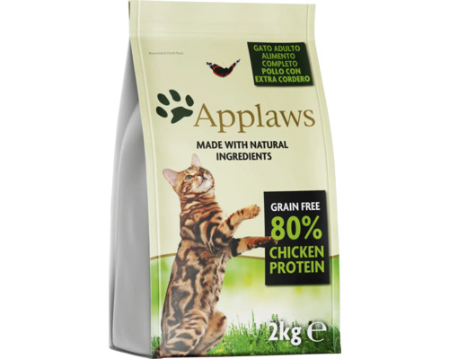 Hrană uscată pentru pisici Applaws Adult cu miel fără cereale 2 kg