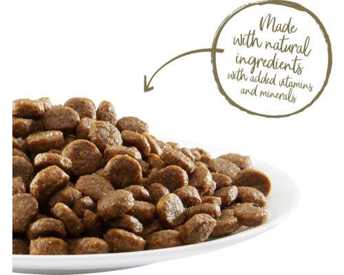 Hrană pentru pisici cu ingrediente naturale, vitamine și minerale