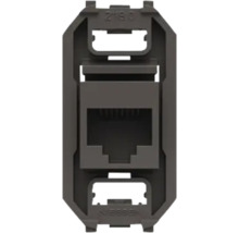 Priză date RJ45 simplă ABB Zenit CAT5e, negru