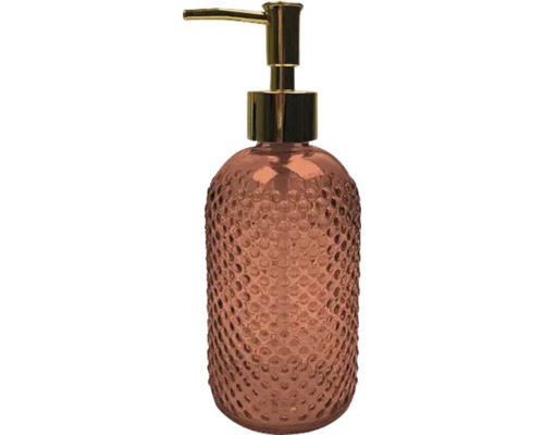 Dozator de săpun din sticlă cu cap de dozare