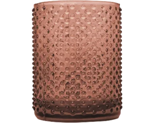 Vas decorativ din sticlă cu structură cu noduri