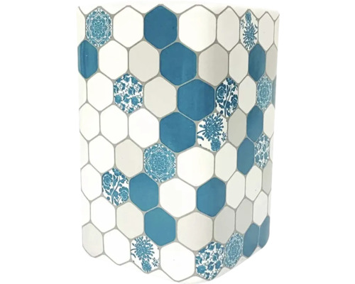 Dispenser de săpun cu model hexagonal pentru baie