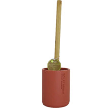 Perie WC cu suport polirășină Terracotta