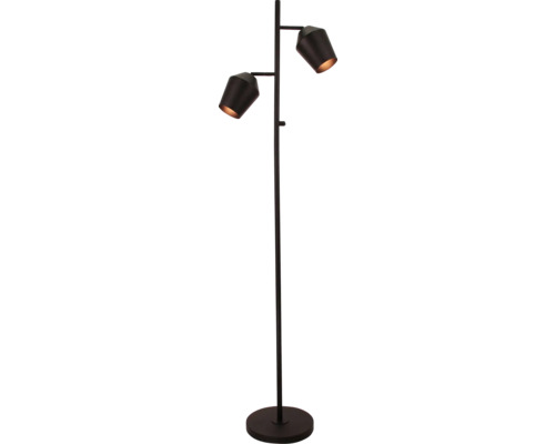Riserva Wandlamp, led, voor binnen, modern, 16 W, 1800 lm, zwart, creatieve lange parallelle wandlamp voor woonkamer, gang, trappen, warm wit, 3000 K, 40 cm