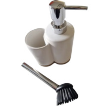 Dozator de detergent de vase cu perie pentru bucătărie