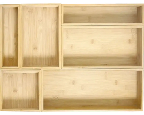 Organizator sertar Frandis din bambus, 1 compartiment, | HORNBACH