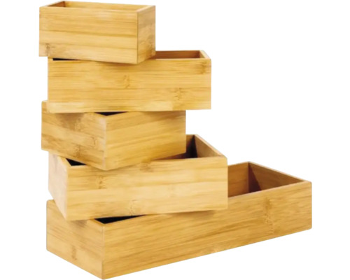 Organizator sertar Frandis din bambus, 1 compartiment, | HORNBACH