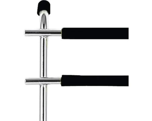 Suport pentru prosoape cu două bare de susținere