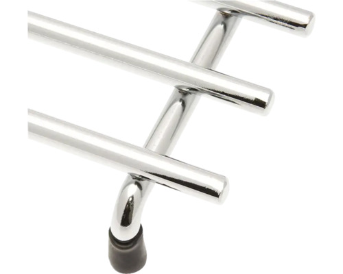 Prim-plan cu un suport de prosop metalic