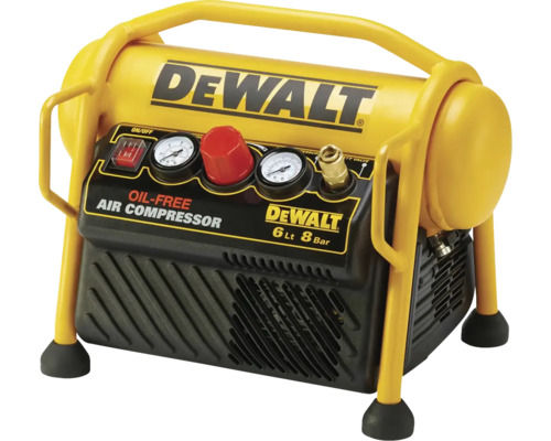 Compresor fără ulei DeWalt DPC6MRC-QS 6L, 8 bar, 1,5CP