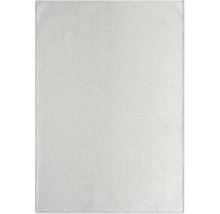 Covor Linen look argintiu 140x200 cm
