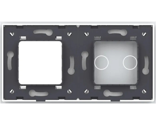 Basculă dublă de comutare cu două întrerupătoare pentru instalații casnice