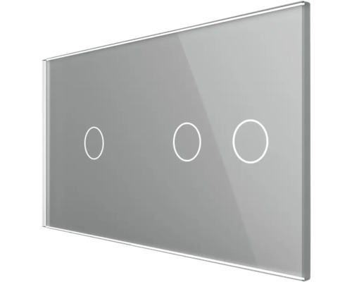 Întrerupător de lumină tactil triplu