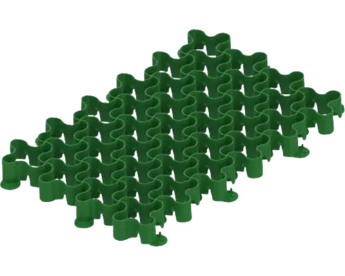 Pavelă ecologică VODALAND din polipropilenă verde 59,7x40 cm pentru gazon sau pietriș