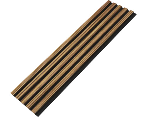 Panou riflaj decorativ Easy Zebrano 15x255x2800 mm Panou riflaj decorativ Easy Zebrano 15x255x2800 mm
