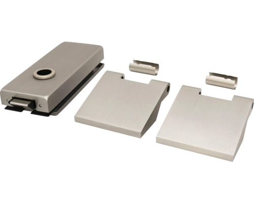 Set de încuietoare pentru uși de sticlă cu mâner