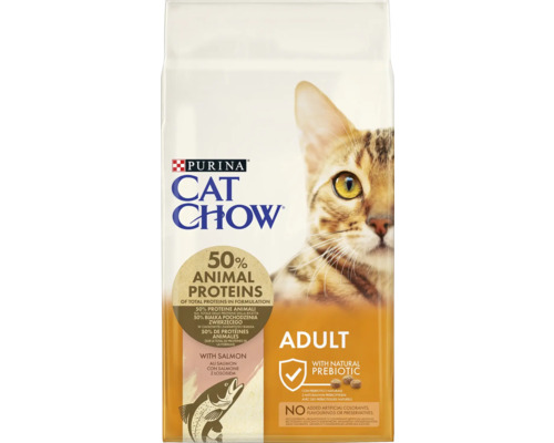 Purina Cat Chow Adult hrană pentru pisici cu somon