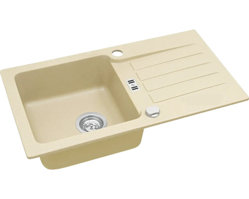 Chiuvetă din piatră cu zonă de scurgere