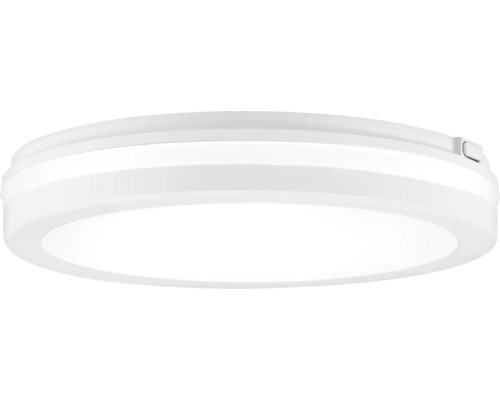 Plafonieră cu LED integrat Comet 30B 24W 2400 lumeni, pentru baie IP54, alb Lumină de plafon rotundă