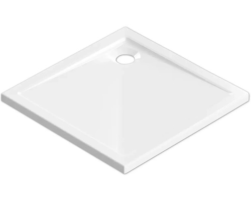Cădiță de duș pătrată Jungborn CINQUE 80x80x4,5 cm acril alb lucios Cădiță de duș pătrată Jungborn CINQUE 80x80x4,5 cm acril alb lucios