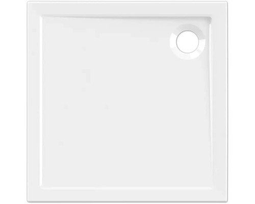 Cădiță de duș pătrată cu scurgere
