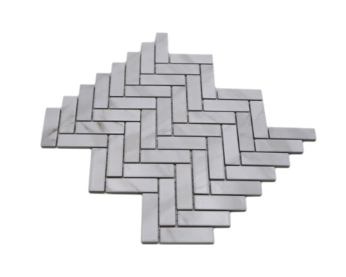 Placă de mozaic cu model herringbone pentru perete și podea