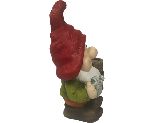 Gnom de grădină cu stropitoare